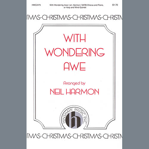 cover: With Wondering Awe, Neil Harmon