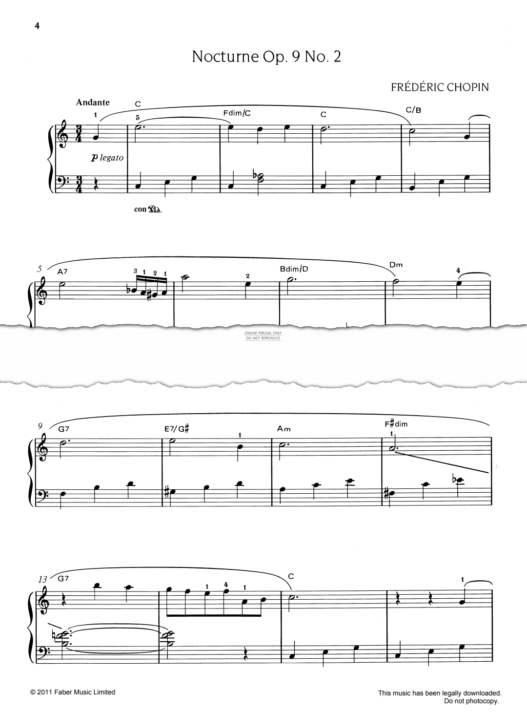 Product picture to: Nocturne Op. 9 No. 2
