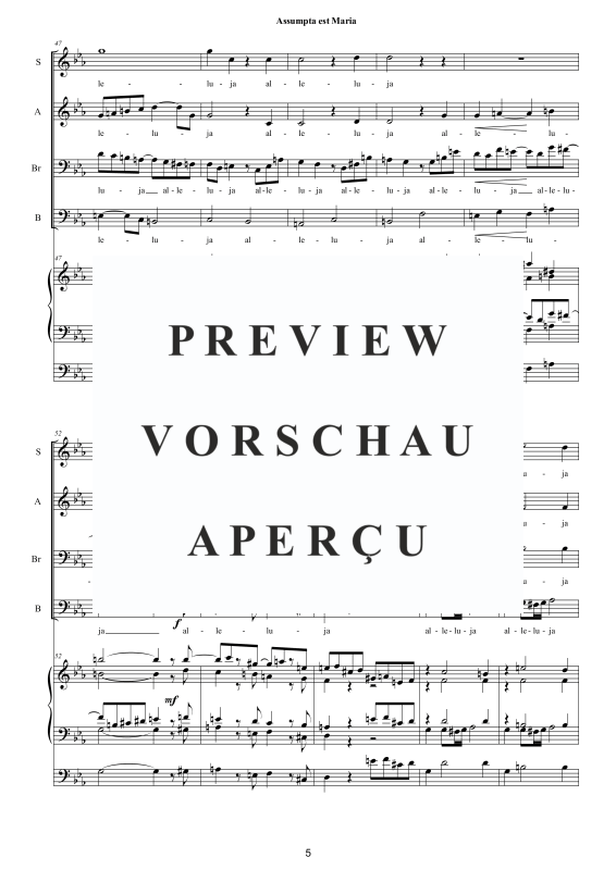 Produktgalerie: Seite 6 von 11 Assumpta est Maria - Liturgischer Gesang, , Gemischter Chor und Orgel