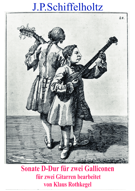 Produktbild zu: Sonate D Dur für zwei GalliconenJohann Paul Schiffelholtz