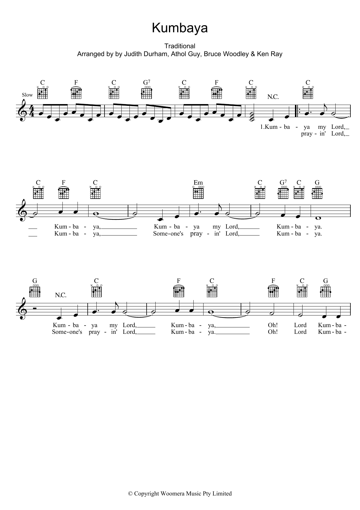 Produktbild zu: Kumbaya