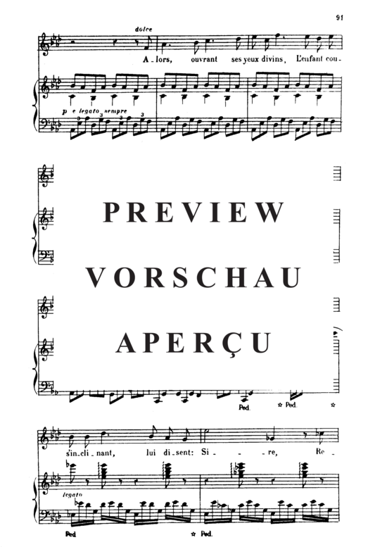 Product gallery: Page 4 of 6 Noël Op.43 No.1, , High Voice and Piano