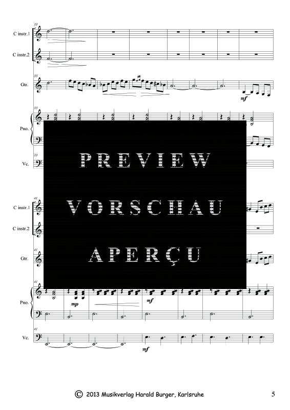 Produktgalerie: Seite 8 von 11 Burqa, , Gemischtes Ensemble - Partitur