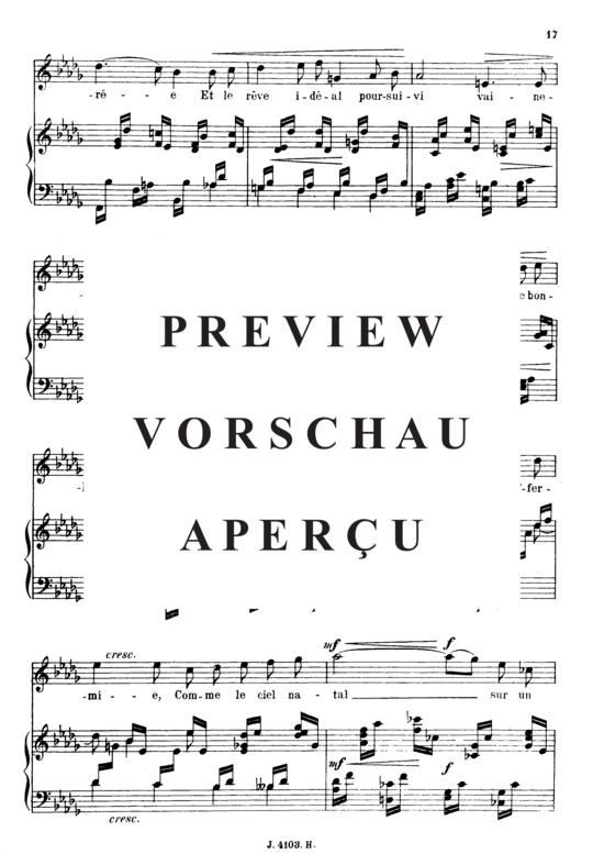 Product gallery: Page 3 of 5 Poème d'un jour (Rencontre) Op.21 No.1, , High Voice and Piano