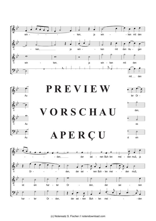 Produktgalerie: Seite 3 von 4 Die Brünnlein, die da fließen , , (Gemischter Chor)