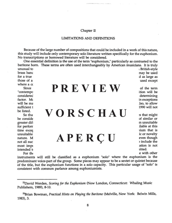 gallery: An Annotated Bibliography , , (Euphonium)
