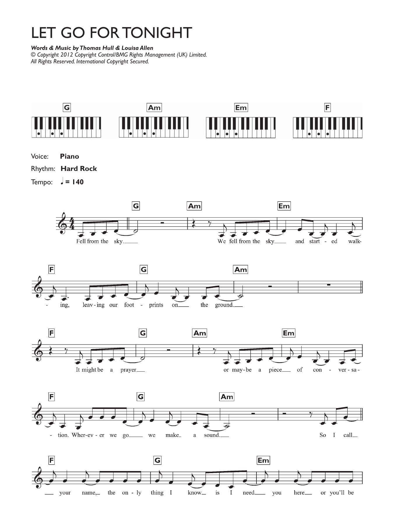 Produktbild zu: Let Go For Tonight