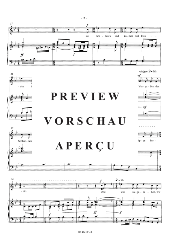 Product gallery: Page 4 of 10 Die Hirten bei Nacht - Weihnacht , , (soprano + piano)