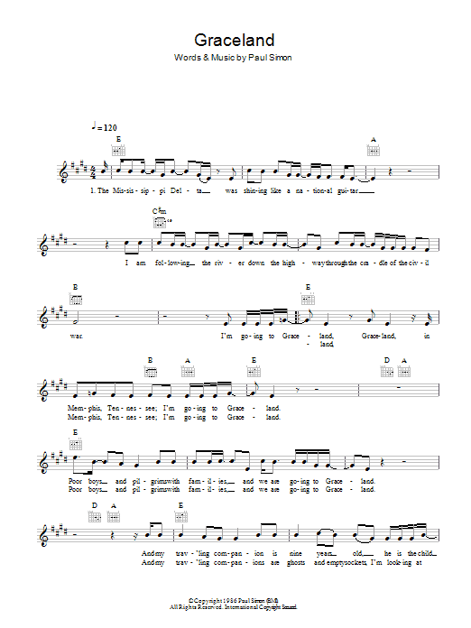 Produktbild zu: Graceland
