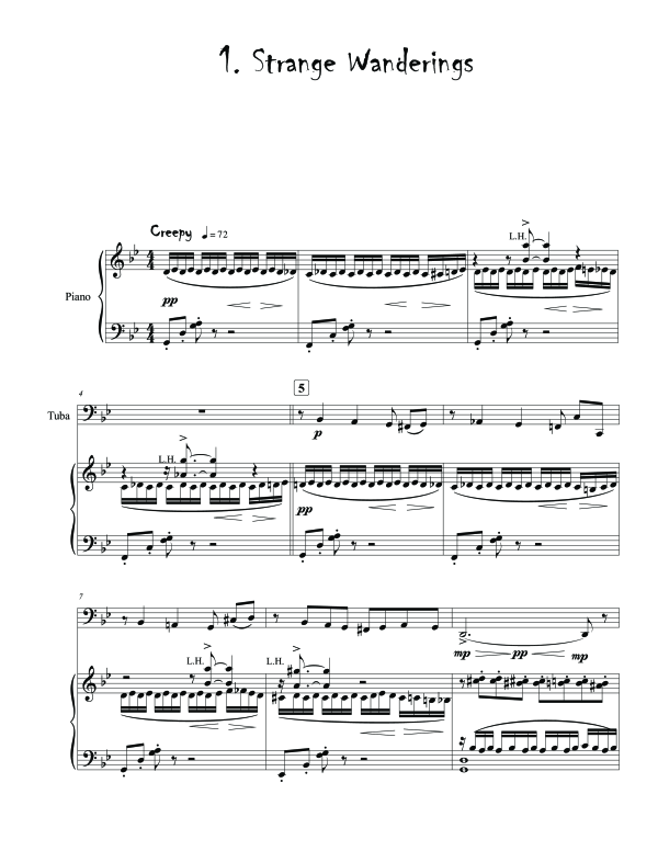 Produktgalerie: Seite 1 von 11 Do Not Enter, , (Tuba und Klavier)