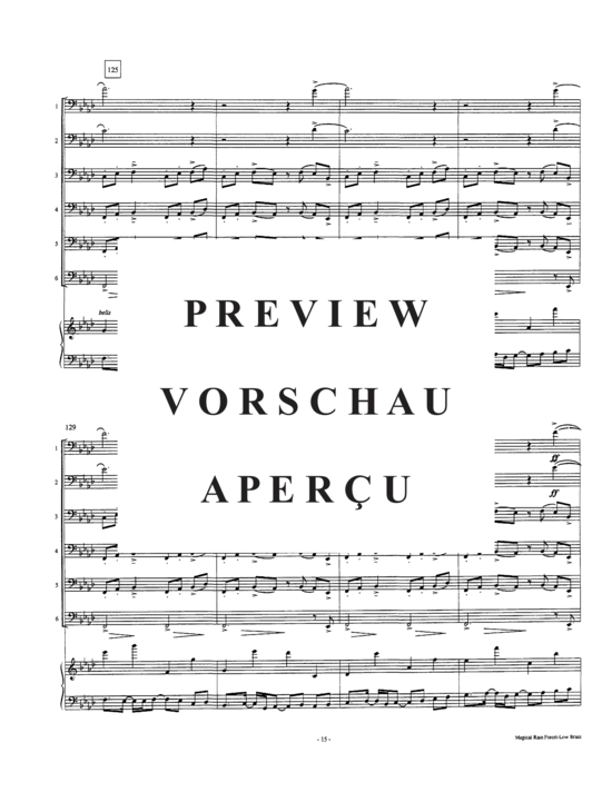 Produktgalerie: Seite 17 von 21 Into the Magical Rain Forest , , (Tuba Ensemble 1-6 Tuben + Tape)