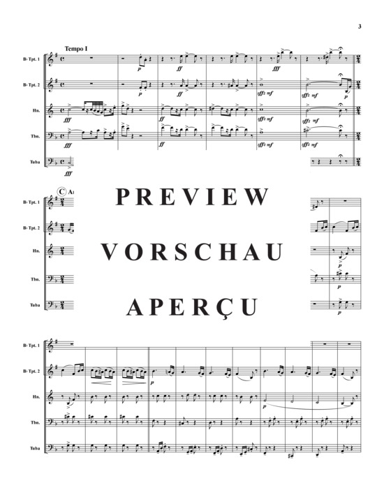 gallery: Morning, Noon and Night in Vienna Overture , , (Blechbläserquintett)