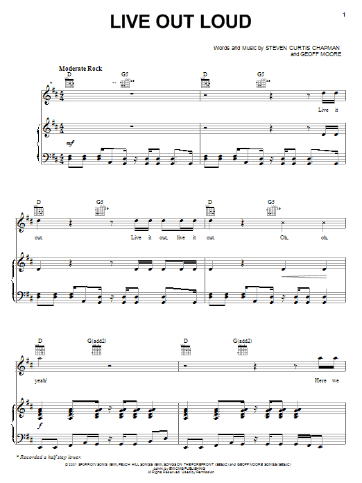Produktbild zu: Live Out Loud