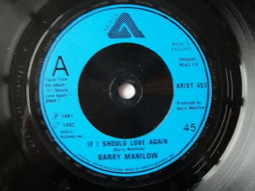 cover: Could It Be Magic, Barry Manilow