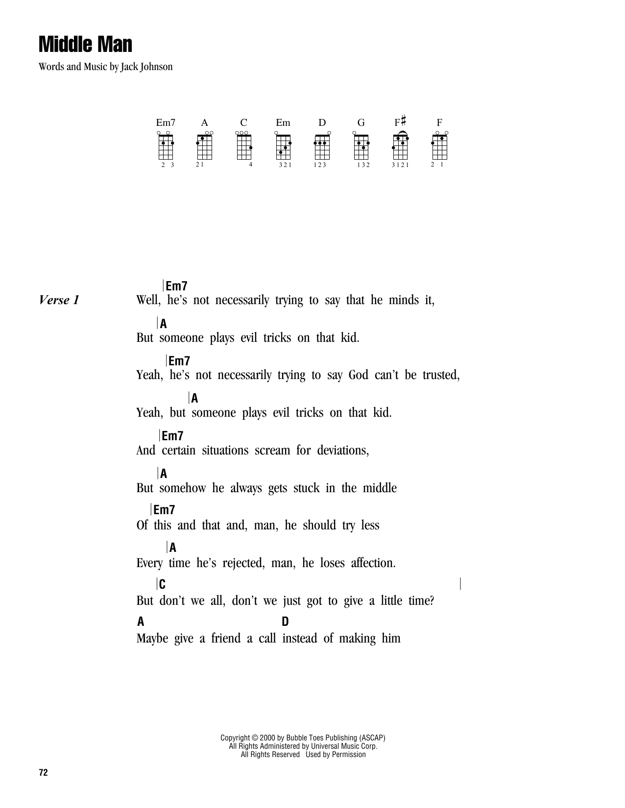 Product gallery: Page 1 of 1 Middle Man, Jack Johnson