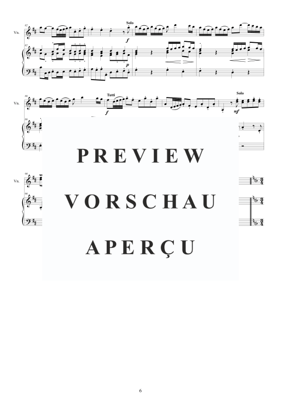 Produktgalerie: Seite 7 von 11 Violin Concerto No.7 in D-Dur Op.9, , Violine und Cembalo