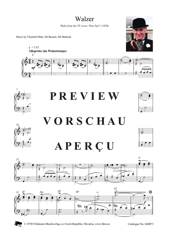 Product gallery: Page 4 of 4 Pan Tau Walzer, , Solo Piano