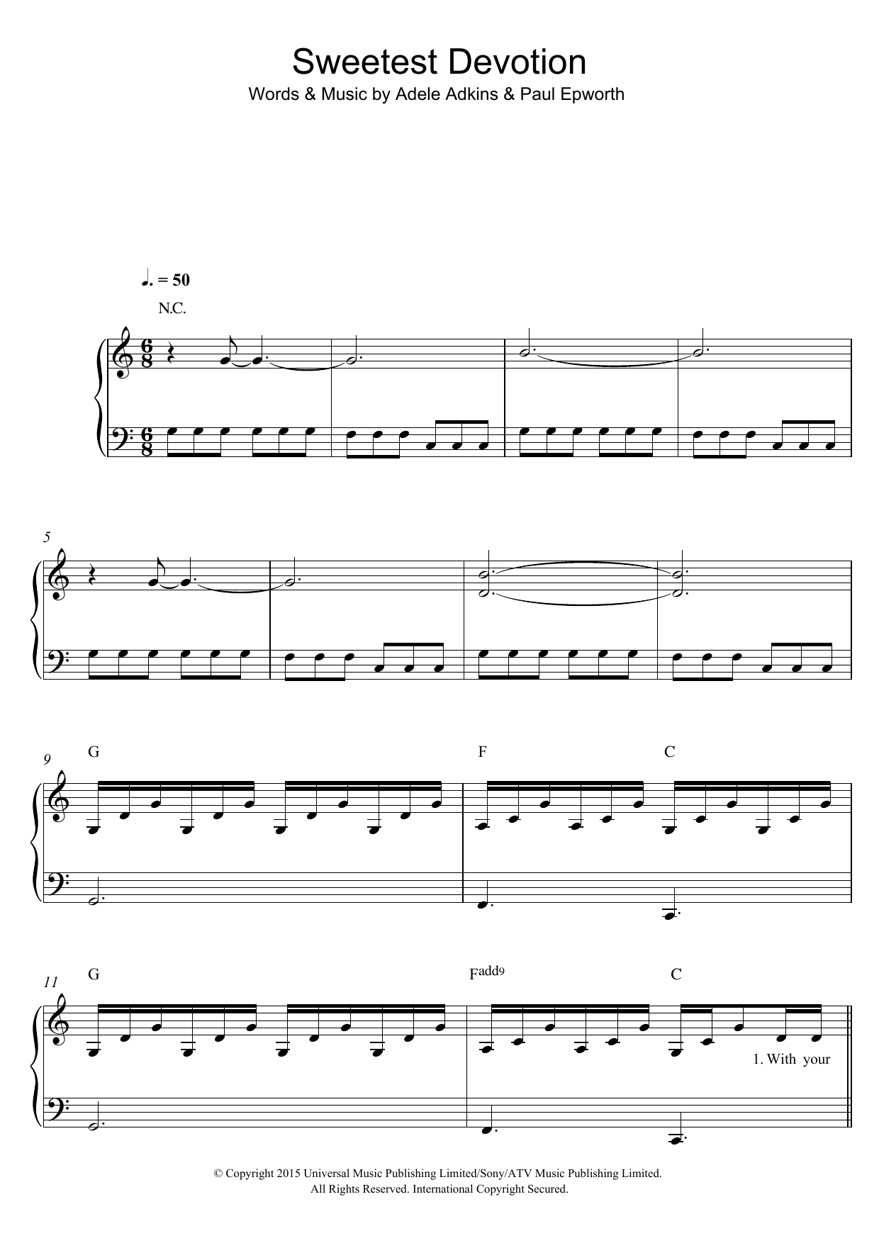 Produktbild zu: Sweetest Devotion