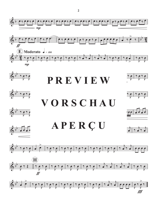 Produktgalerie: Seite 14 von 18 El Capitan , , (Blechbläser Quintett)