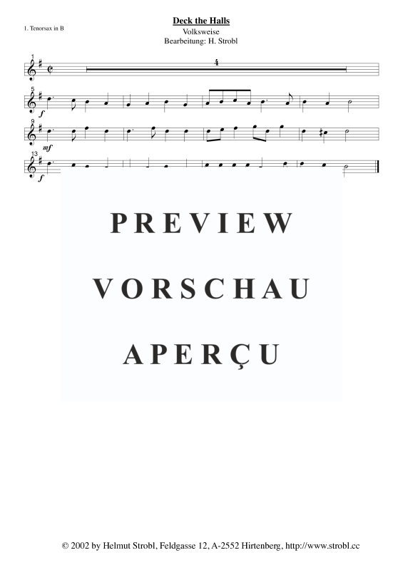 gallery: Deck The Halls, , Saxophonquintett AATTB