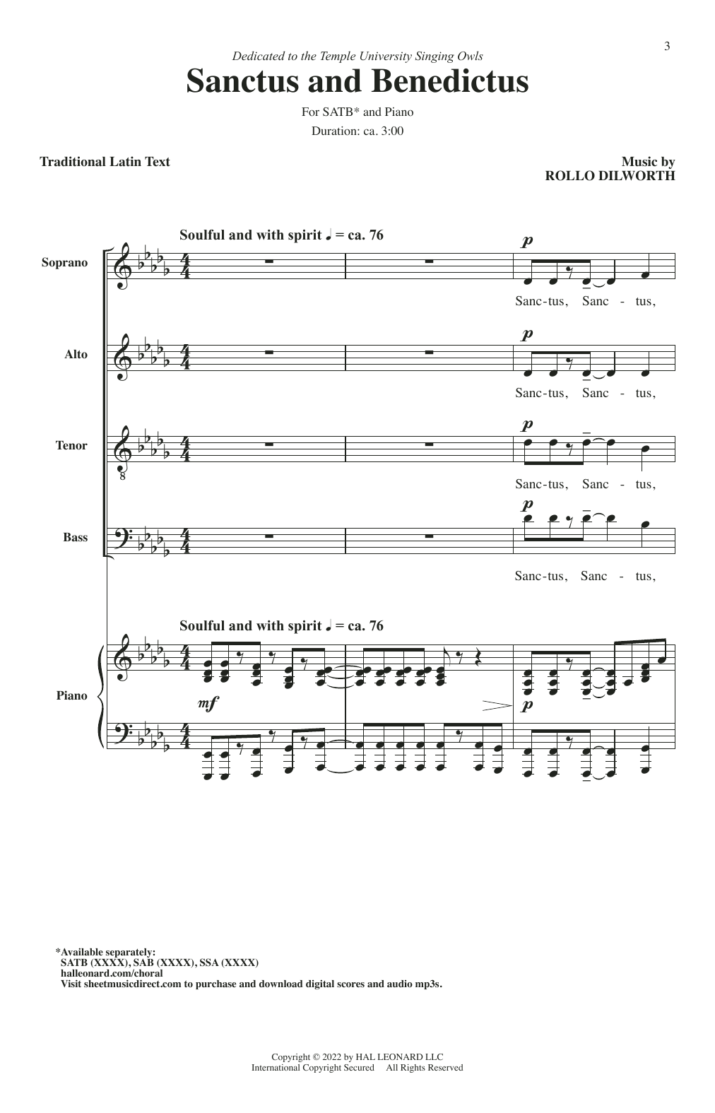 Produktbild zu: Sanctus