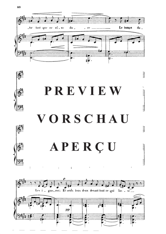 Product gallery: Page 4 of 5 Au bord de l'eau Op.8 No.1, , High Voice and Piano
