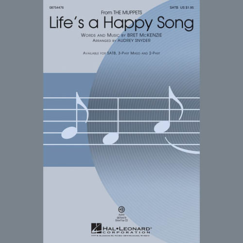 cover: Life's A Happy Song, Audrey Snyder, Chor