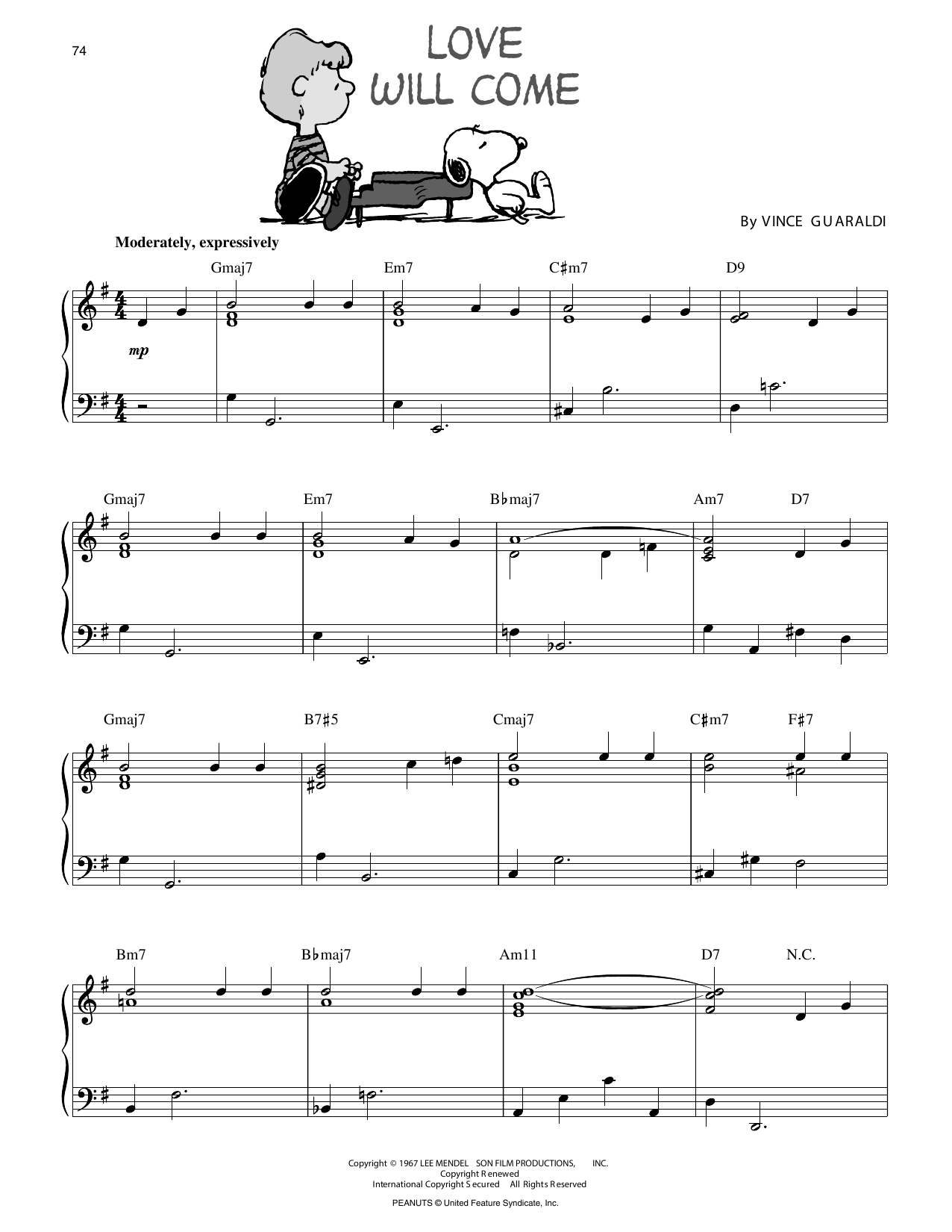 Produktgalerie: Seite 1 von 1 Love Will Come, Vince Guaraldi, Klavier