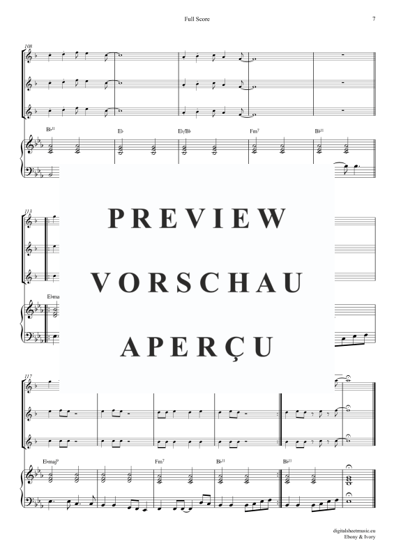 Produktgalerie: Seite 8 von 11 Ebony And Ivory, McCartney, Paul/Wonder, Stevie, (Klarinetten Trio + Klavier)