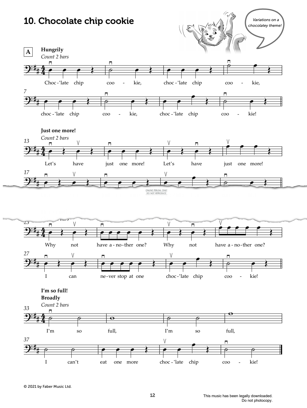 Product gallery: Page 1 of 1 Chocolate Chip Cookie, Mark Wilson