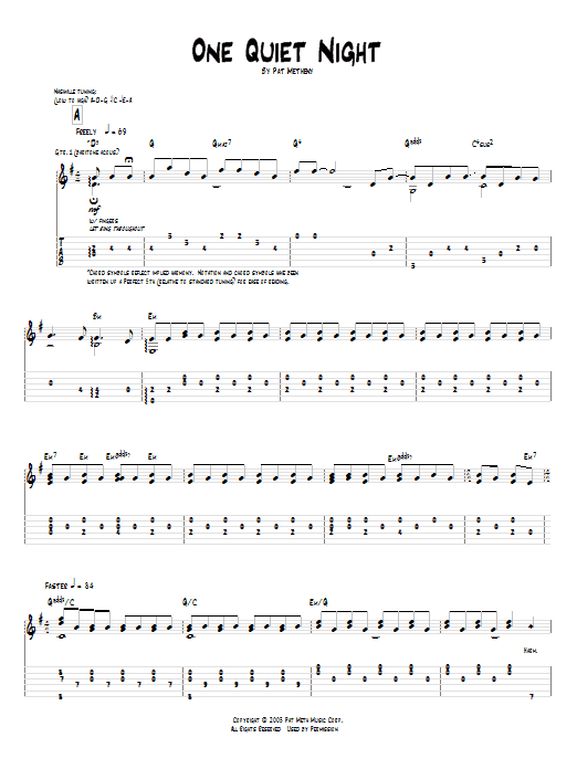 Product gallery: Page 1 of 1 One Quiet Night, Pat Metheny