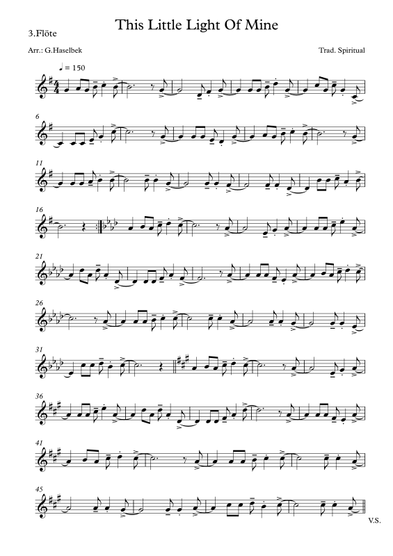 gallery: This Little Light Of Mine, , Flötentrio