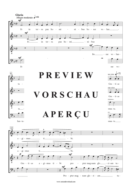 Product gallery: Page 5 of 21 Messe , , (Mixed choir SAATB)