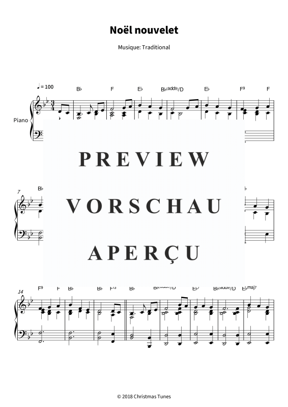 Produktgalerie: Seite 5 von 6 Noël nouvelet - Le grand classique de Noël, , Klavier Solo