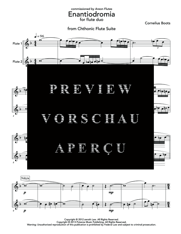 Product gallery: Page 7 of 11 Enantiodromia, , (Flute Duo)