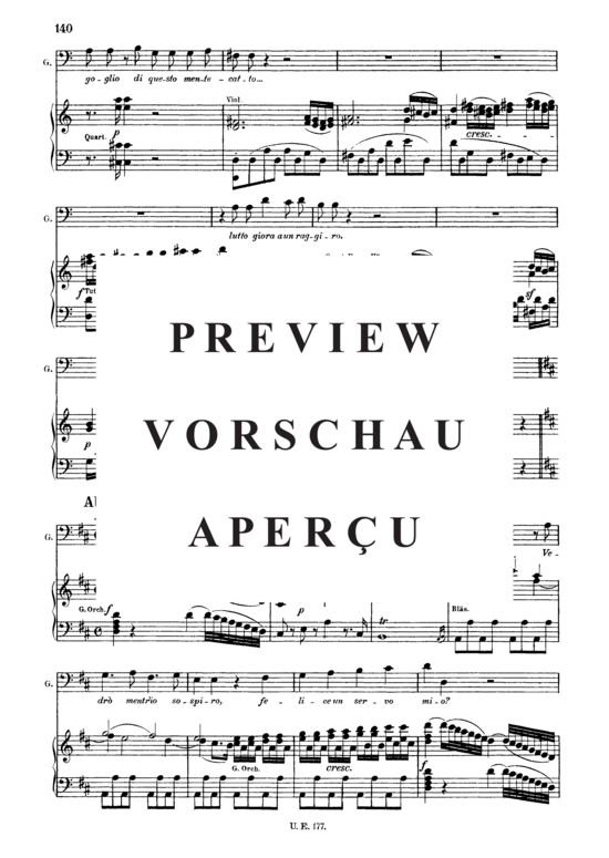 Product gallery: Page 4 of 5 Vedro mentr'io sospiro, , Bass/Baritone Solo and Piano