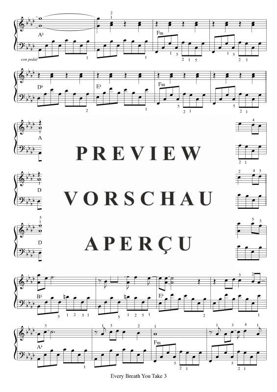 gallery: Every Breath You Take, maerchenkoenig, (Klavier Solo)