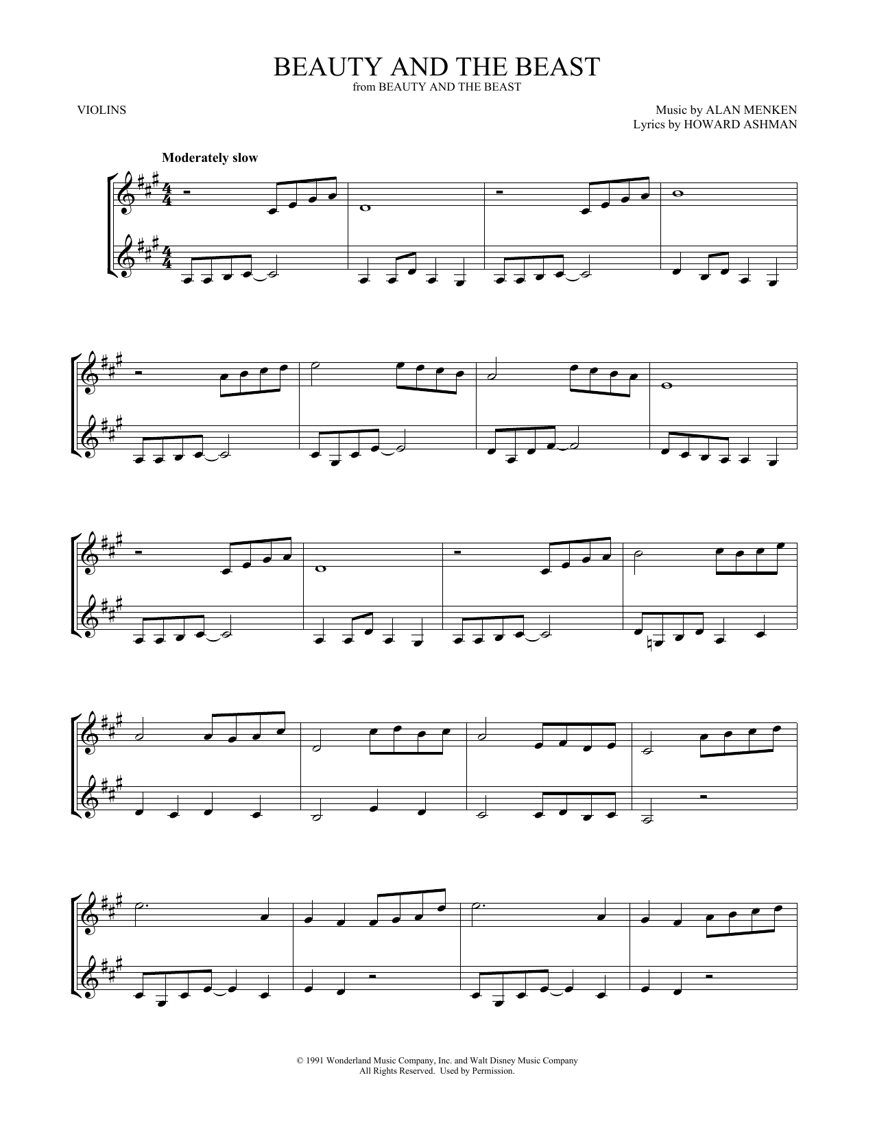 Product gallery: Page 1 of 1 Beauty And The Beast, Alan Menken & Howard Ashman