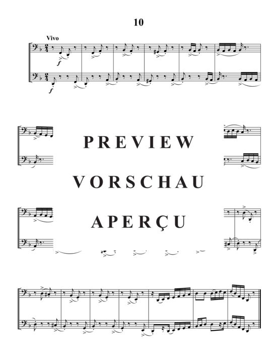 Product gallery: Page 10 of 10 10 Duette für Tuba, , 