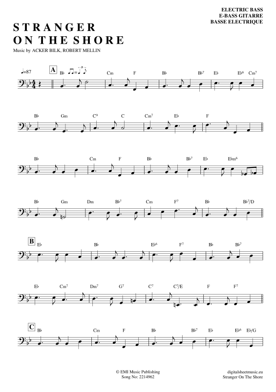 Produktbild zu: Stranger On The ShoreAcker Bilk