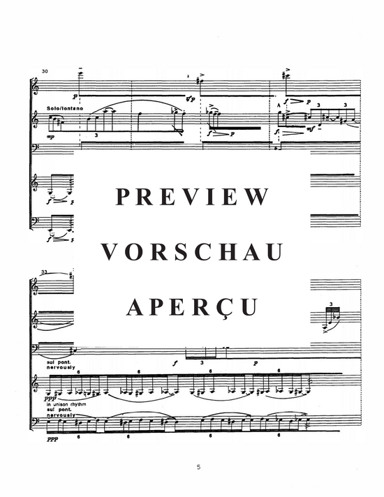 Product gallery: Page 7 of 21 Traces , , (flute, clarinet, bass clarinet, violin and cello)