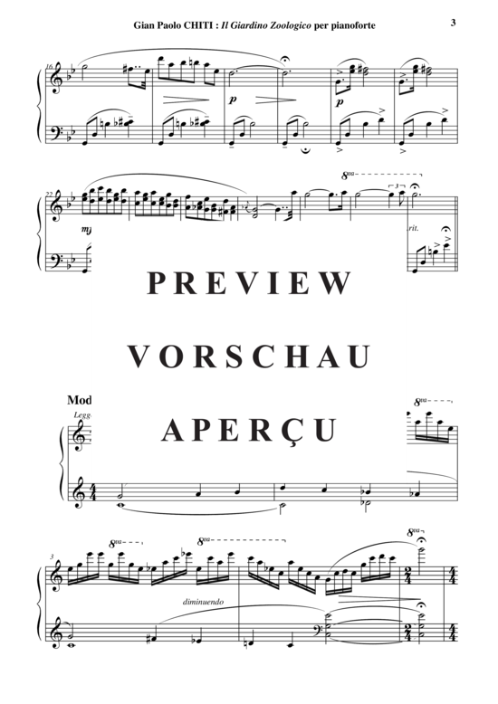 Product gallery: Page 5 of 14 Il Giardino Zoologico , , Piano Solo