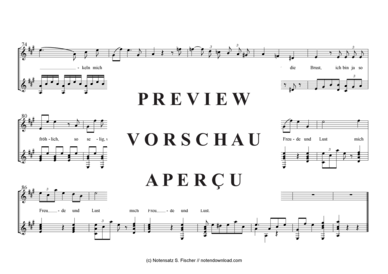 Product gallery: Page 6 of 6 Wer hörte wohl jemals mich klagen , , (guitar + vocals)