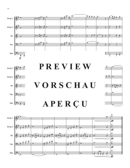 gallery: Procession on "Adoe te Devote , , (Blechbläser-Quintett)"