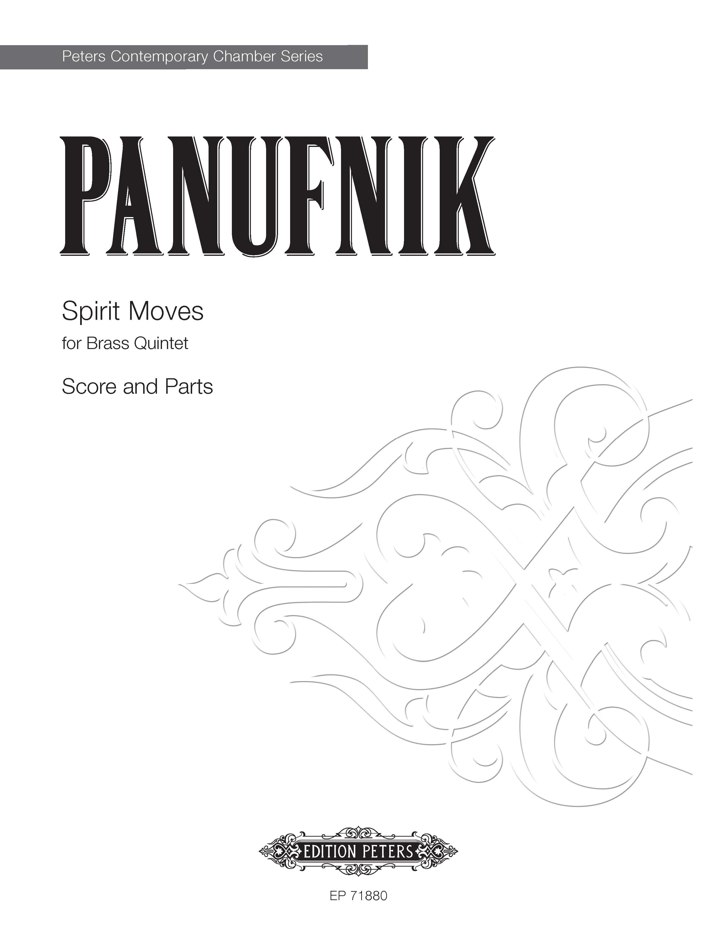 Produktbild zu: Spirit Moves (Score & Parts)