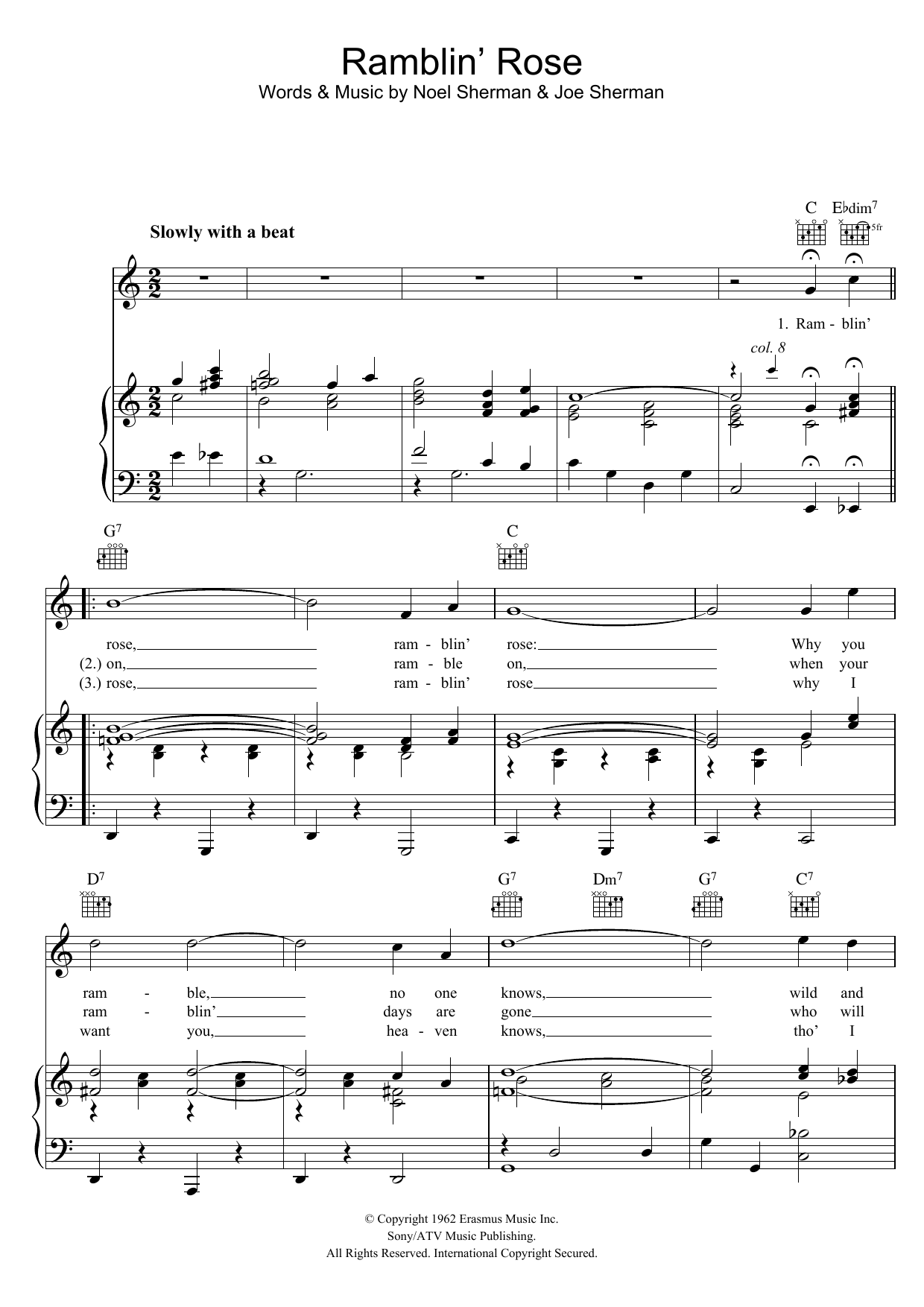 Produktgalerie: Seite 1 von 1 Ramblin' Rose, Nat King Cole, Gesang, Gitarre, Klavier