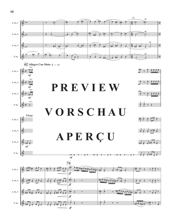 Product gallery: Page 11 of 21 Kara´s Musings , , (Saxophone Quartet AAAT)