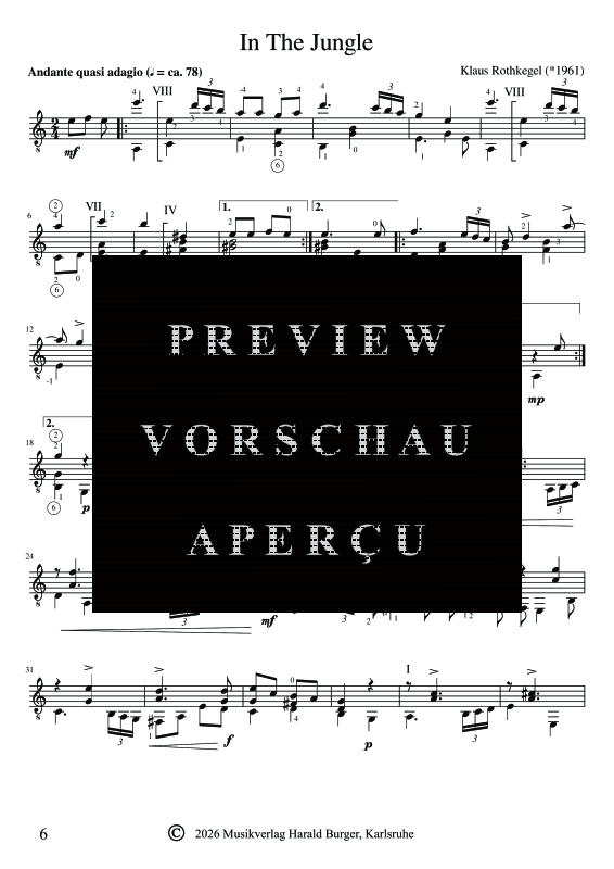 Produktgalerie: Seite 7 von 11 In The Jungle, , Gitarre Solo