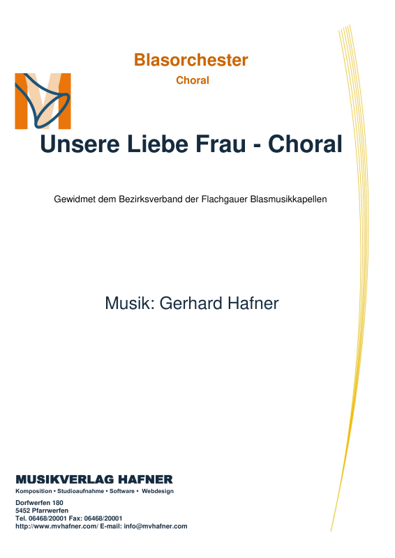 cover: Unsere Liebe Frau - Choral, , (Großes Blasorchester)
