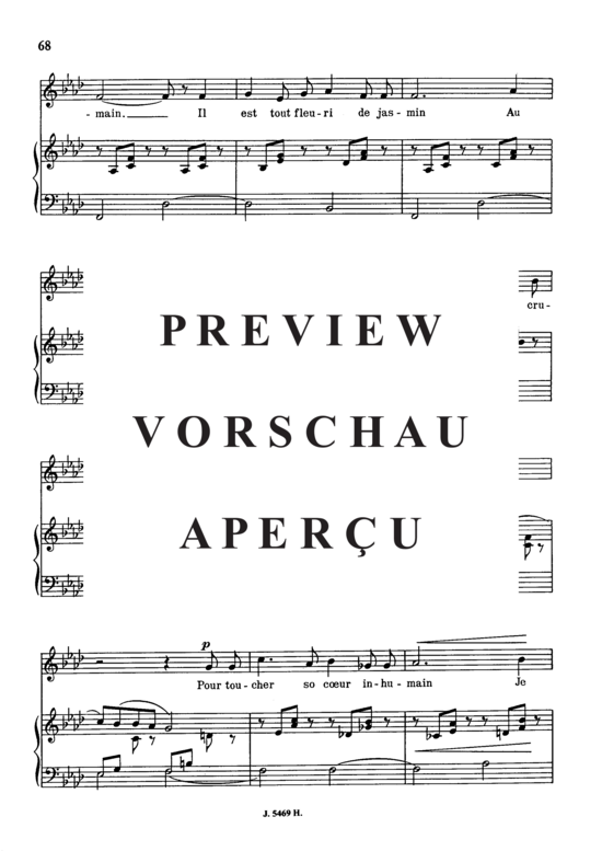 Product gallery: Page 3 of 4 Le plus doux chemin Op.87 No.1, , Medium Voice and Piano